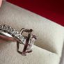 silver cz ring Image 4
