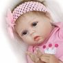 Reborn Doll Baby Girls Realistic 22inches 55cm Reborn Babies Handmade Soft Silicone Vinyl Beautiful Newborn Baby Dolls Real Life Baby Dolls (FREE POSTAGE) Image 3