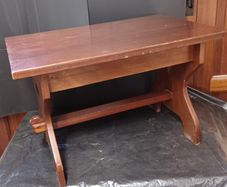Small wooden table