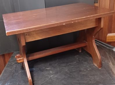 Small wooden table