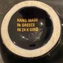 Greek vase  hand painted in 24 k gold Image 4