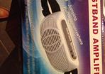 Portable public address tour guide waistband amplifier