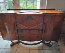 Antique Art Deco Beautility Cocktail Cabinet