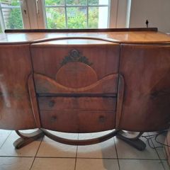 Antique Art Deco Beautility Cocktail Cabinet