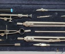 High quality metal precision drawing instruments set