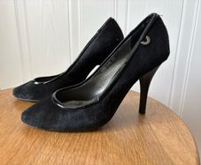 BAROCO Black textured heels EUR35