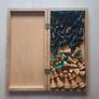 Quality Large Wooden Folding Chess Set 14x14 Inches Board Game Image 7