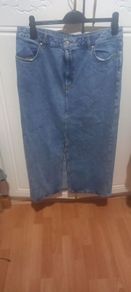 ladies denim skirt