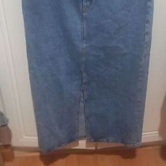 ladies denim skirt