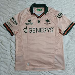 2023-2024 Connacht Rugby Away Pink - Salmon Shirt - Macron Jersey