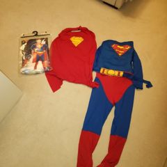costume Superman Size Large 10-14 yrs NEW
