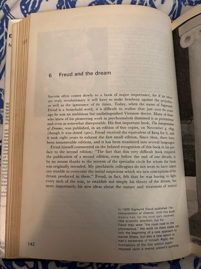 Rare Vintage Dreams and Dreaming Book