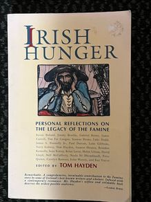 Irish Hunger Tom Hayden Personal Reflections on the Legacy of the Famine Book