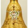 Vintage Venetian Murano Amber Glass Decanter Set Image 7