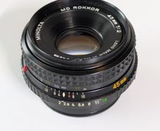 Minolta Rokkor MD 45mm f2.0