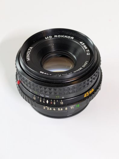 Minolta Rokkor MD 45mm f2.0