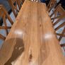 Oak Dining Table and 8 Chairs Image 5