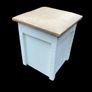 Vintage Linen Box / Ottoman / Storage Cabinet Image 4