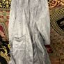 Primark grey fluffy dressing gown Image 6
