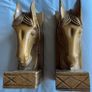 Vintage Carved Wooden Horse Bookends Circa 1960's Image 2