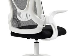 NEW SALE | Ergonomic Office Chair Desk Chair For Home Office, Adjustable Mesh Chair, Swivel Computer Chair With 90 Degree Flip-up Armrest & Lumbar Support