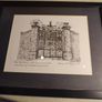 Framed print of The Bamberg Gate, Powerscourt. Enniskerry, Co. Wicklow, Ireland.SIGNED 1991. Image 2
