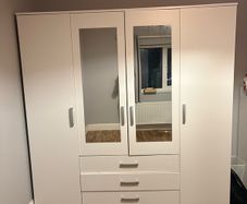 white bedroom wardrobe