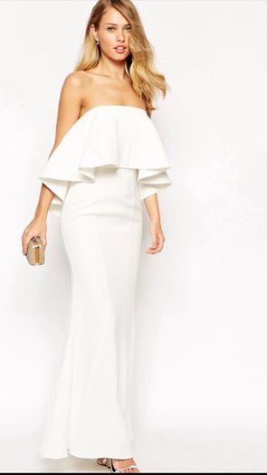 jarlo ruffle maxi dress