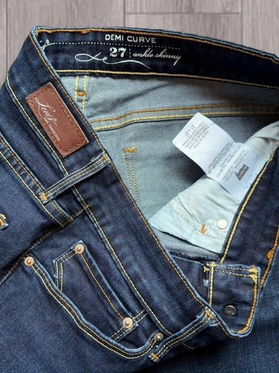Classic Levis Demi Curve 27 8-10 Ankle Skinny Dark Wash Jeans