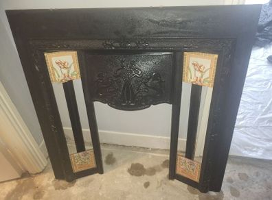 Cast Iron FirePlace with Ceramic tiles