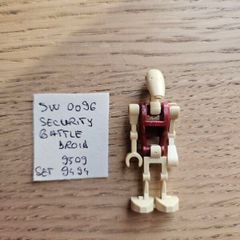 lego sw0096 security battle droid, set 9509, 9494