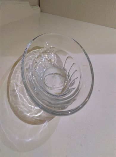 Oval Glass Bowl