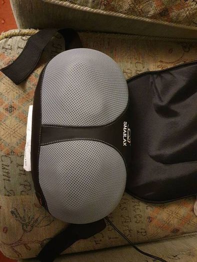 Snailax Shiatsu Back massage chair with Pillow