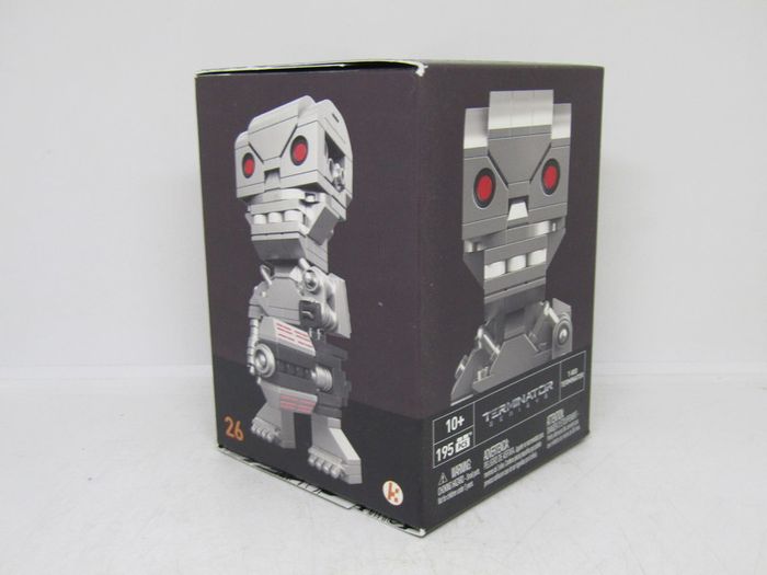 Kubros Mega Construx Collectors Kubros Terminator T-800 165pcs Building Set Brand New Sealed Also Compatible With Lego And Other Brands