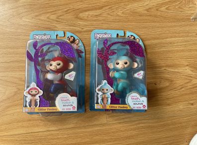 Fingerlings Toys- set of Glitter Monkeys