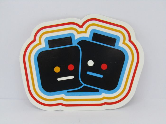 Lego Citizen Brick Day 8 Sticker Rare Hard To Find