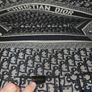 Authentic Christian Dior Large Book Tote - Blue Dior Oblique Embroidery Image 3