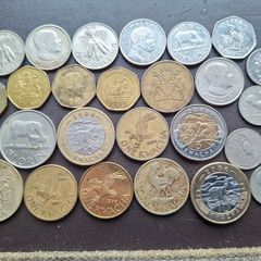 A Lot of 180 grams coins from Malawi (1964-2016)
