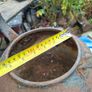 Antique Very Large Cast Iron Kettle, I don't see any cracks or breaks, Image 5