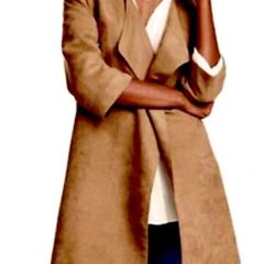 Faux Suede Tan Jacket