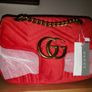 Red Stunning Velvet GG Marmont Shoulder Bag - perfect for Valentine's day Image 2