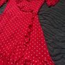 Red Polka Dot Dress. Size 10 Image 2