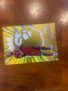 Mo Salah Gold Lion Premier League Card