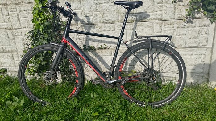 hybrid bike, size large