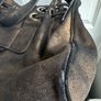 Jimmy Choo Bronze Metallic Suede Ramona Bag Image 7
