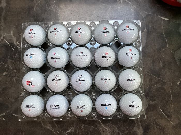 20 Wilson golf balls