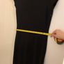 Black midi dress Image 3