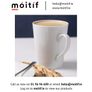 Conical Mug - White Image 2