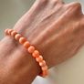 Pink coral bracelet Image 3