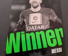 Panini Top Class 2023 Lionel Messi Winner Card  PSG #195
